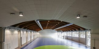 Il PalaMolza quasi pronto per accogliere scuole e sportivi