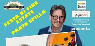 Prato Spilla, Monchio delle Corti (PR), con la direzione artistica del cantautore Fabrizio Venturi, Gianni Drudi in concerto