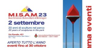 “20 anni di sculture nel parco” il 2 settembre al Parco-museo M.I.S.A.M. di Montefiore Conca