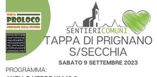 Provincia di Modena: Prignano, sabato 9 settembre “sentieri comuni”