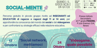 Dal 16 al 30 ottobre, al Centro per le Famiglie, al via Social-mente