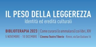 Dal 5 novembre torna Biblioterapia, quest’anno dedicato al tema “Il peso della leggerezza”