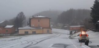Provincia di Modena: maltempo, prima nevicata al passo delle Radici