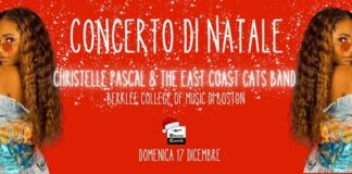 Bravo Caffè: il 17 dicembre concerto di Natale con Christelle Pascal & East Coast Cats