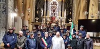 Il Comune di Piacenza alla messa prenatalizia presso la Basilica di Santa Maria di Campagna