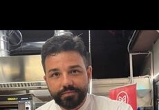 Raffaele Bonetta presenta la sua pizza di cucina firmata da Pasquale Palamaro al Sigep di Rimini