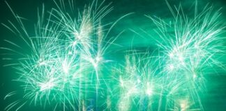 Capodanno a Ferrara: circa 30mila persone per l’incendio del Castello