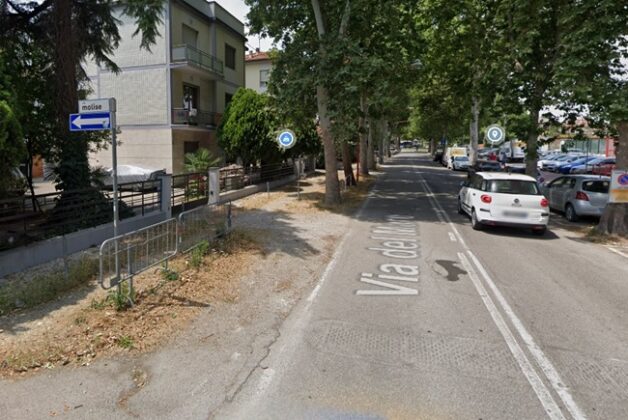 Messa in sicurezza stradale, una nuova banchina in via Del Mare (FOTO)
