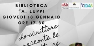 “Gli scrittori si raccontano”: alla Luppi faccia a faccia tra Davide Formenti e Cinzia Berveglieri