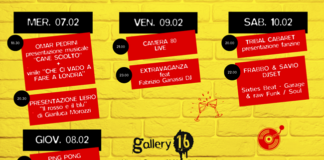 Gallery16 Bologna: appuntamenti della settimana