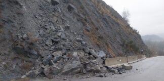 Vetto. Chiusa per frana, ma già riaperta, la Sp 57