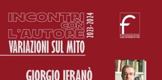 Giorgio Ieranò ospite del terzo appuntamento con gli “Incontri con l’Autore”