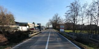 Provincia di Modena: Vignola, sulla sp569 senso unico al ponte “Schiaviroli”