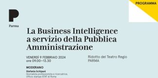 “La Business Intelligence a servizio della Pubblica Amministrazione” venerdì 9 febbraio al Ridotto del Teatro Regio
