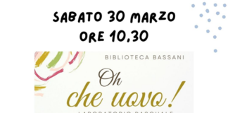 Alla Bassani appuntamento pasquale con la creatività per i più piccoli