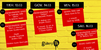 Gallery16 Bologna: appuntamenti della settimana