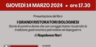 Pendragon-Confcommercio Ascom: I grandi ristoratori bolognesi il 14 marzo la presentazione
