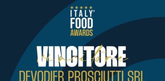 Devodier Prosciutti premiato come Miglior Prosciuttificio d’Italia dagli Italy Food Awards 2024