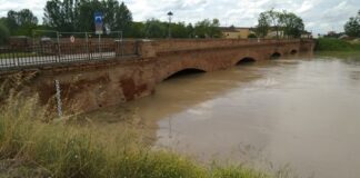 Provincia di Modena: maltempo, piena del Secchia, vigilanza degli argini