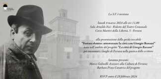 Presentazione pubblica della guida tascabile “Ferrara dentro: attraversare la città con Giorgio Bassani”