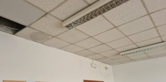 Maltempo: caduti due pannelli al Secchi prima dell’inizio delle lezioni