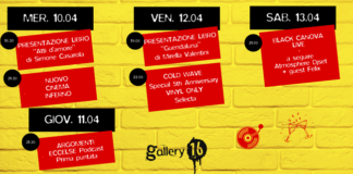 Gallery16 Bologna: Appuntamenti della settimana