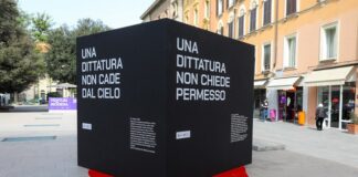 In piazza Mazzini un “cubo” ricorda il delitto Matteotti