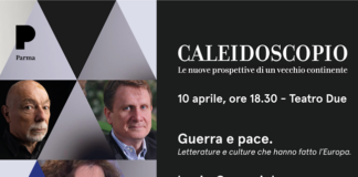 Guerra e Pace: mercoledì 10 aprile alle 18.30 Caleidoscopio a Teatro Due