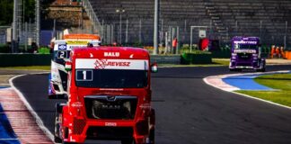Rubia Engine Oil Misano Grand Prix Truck al via a Misano davanti a un pubblico numeroso
