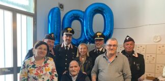 Festa grande per il secolo di vita del carabiniere Francesco