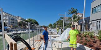 La nuova passeggiata lungo il porto canale di Riccione sarà pronta per l’estate