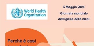 Domenica 5 maggio: Giornata Mondiale dell’igiene delle mani