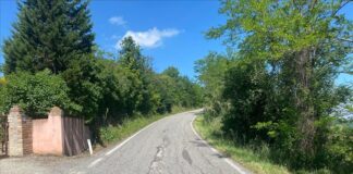 Scontro tra ciclista e pedone in via Luzzena (FOTO)