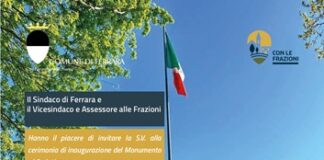 Cerimonia di inaugurazione del restaurato monumento ai Caduti della Prima e Seconda Guerra Mondiale di Gaibanella-Sant’Egidio