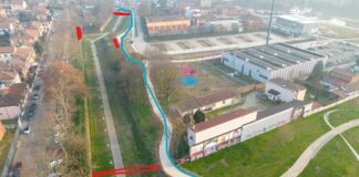 Nuova passerella aerea tra Rampari di San Paolo e le mura: per l’avvio dei lavori deviato il passaggio dei pedoni sul nuovo terrapieno