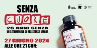 Il 27 giugno proseguono gli incontri “SENZA CUORE”