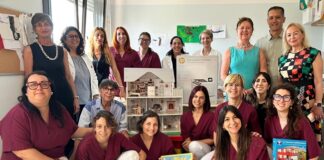 Gruppo consorti Rotary Club Cesena, donazione di una stampante all’UONPIA dell’ASL di Cesena