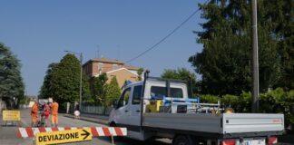 Asfaltatura di strada Cornazzano