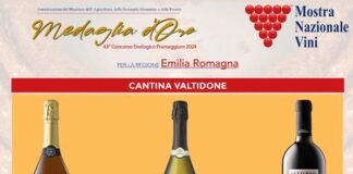 Tre di giugno: Medaglia d’oro per Cantina Valtidone con tre sue eccellenze al Teatro La Fenice