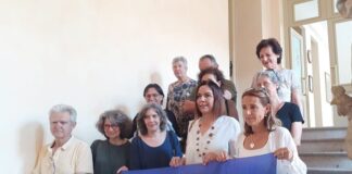 In Municipio la sindaca Katia Tarasconi e la presidente del Consiglio Paola Gazzolo incontrano i rappresentanti di Europe for Peace Piacenza