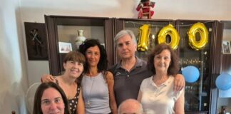 I cento anni di Claudio Roversi celebrati dall’Amministrazione Comunale