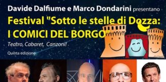 Festival “Sotto le stelle di Dozza: I Comici del Borgo”: il 22 agosto Marco Dondarini, Davide Dalfiume e ospite Duilio Pizzocchi