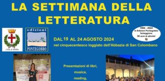 La Settimana della Letteratura, Bobbio 19/24 agosto 2024
