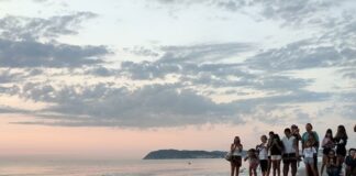 Un’alba straordinaria con il rilascio in mare della tartaruga Arianna