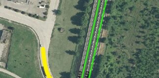 In via Cesare Diana lavori notturni di manutenzione della pavimentazione