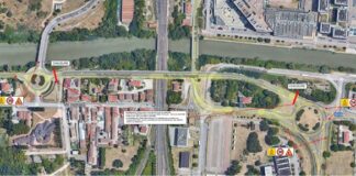 In via Bonzagni verifiche strutturali sul cavalcavia a tutela della sicurezza