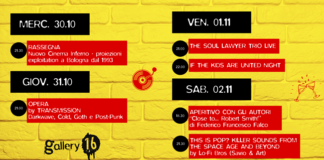 Gallery16 Bologna: Prossimi eventi