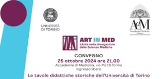 “Le tavole didattiche storiche dell’Università degli Studi di Torino: un connubio tra arte e scienza” il 25 ottobre a Torino