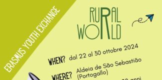 Bando di selezione per lo youth exchange Erasmus+ “Rural World”