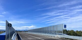 Provincia di Modena: tangenziale di San Cesario, lavori sul ponte nuovo